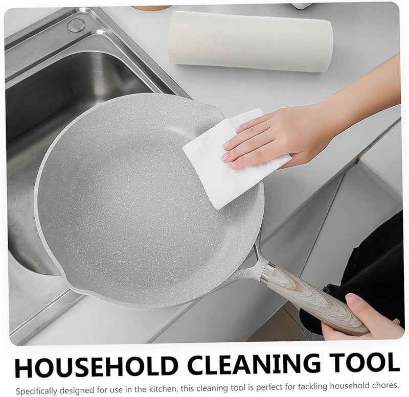 GLEAVI Disposable Kitchen Paper Towels Roll for Dry Wet Cleaning Absorbent Napkins - Image 5